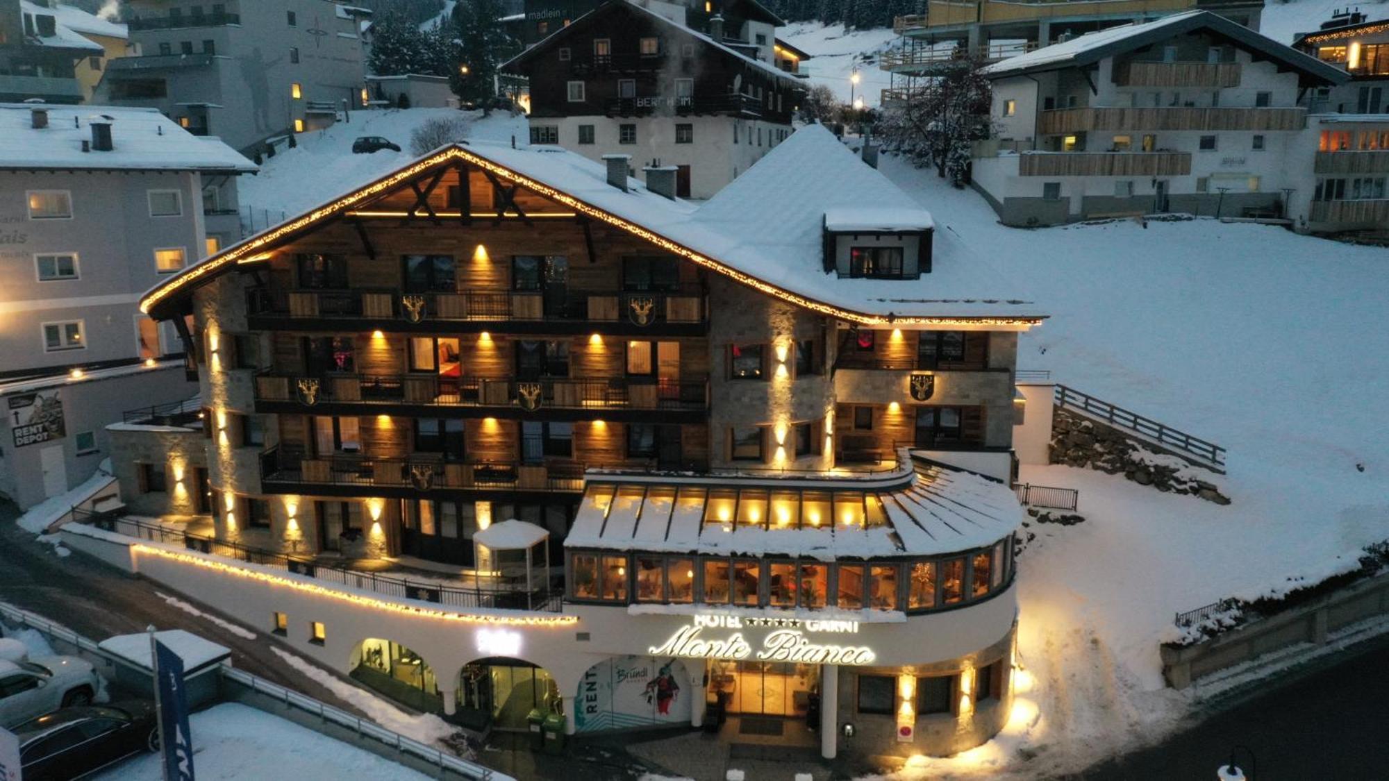 Hotel Garni Monte Bianco Ischgl Exterior foto